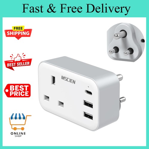 India plug adapter with - to,