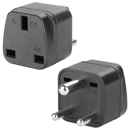 Pack india plug - uk, to