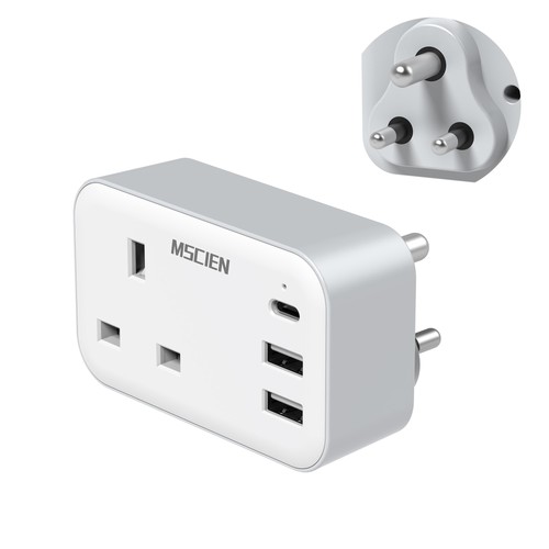 India plug adapter - india,