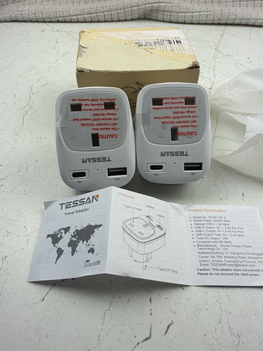 Tessan pack eu travel - 2-pack,