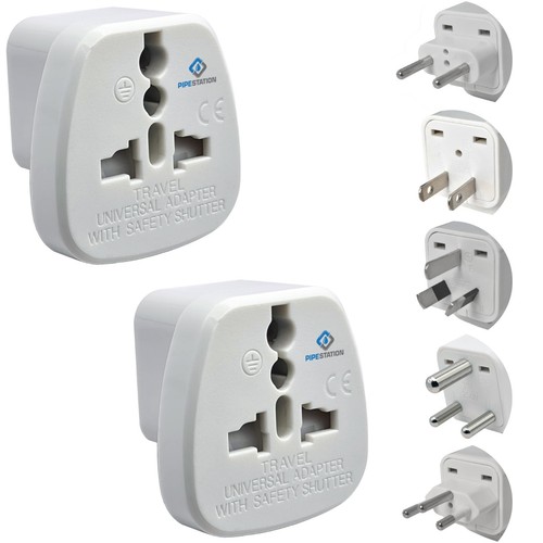 Universal travel adapter plug - universal,