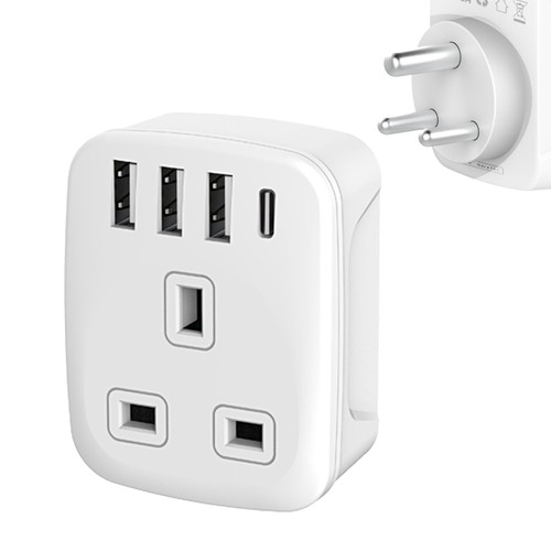 India plug adapters - plug,