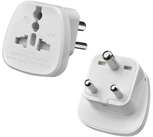 India travel adapter - uk,