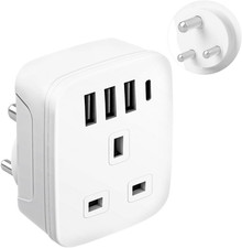 UK to India Plug