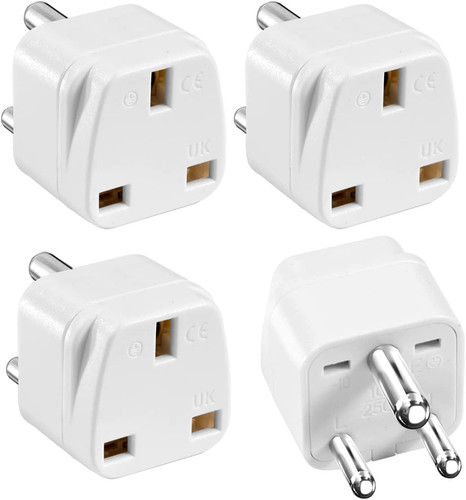 Pack india plug - uk,