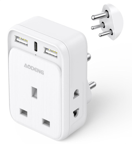 India plug adapter with - adapter,