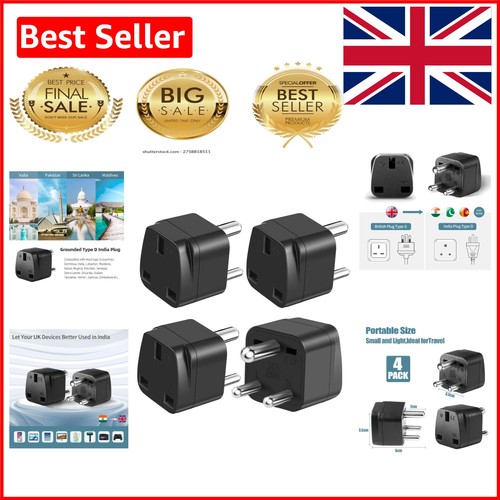 Pack india plug - india,