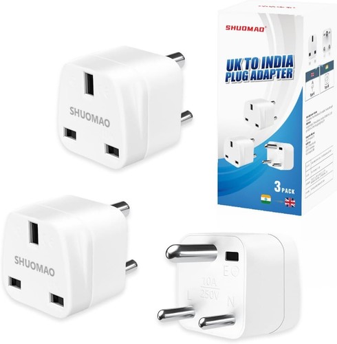 Pack india plug - 3-pack, to