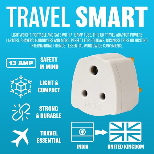 India adapter power - india, to