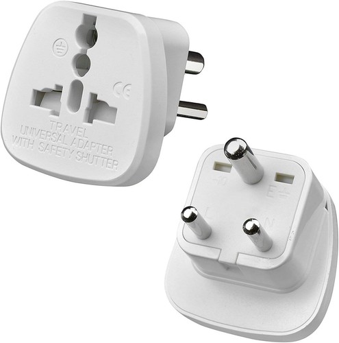 India travel adapter - 2,